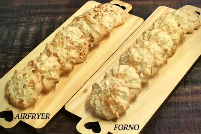 Biscoito Doce de Polvilho e Coco Sem Glúten e Sem Leite