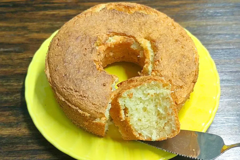 Bolo de Tapioca Granulada