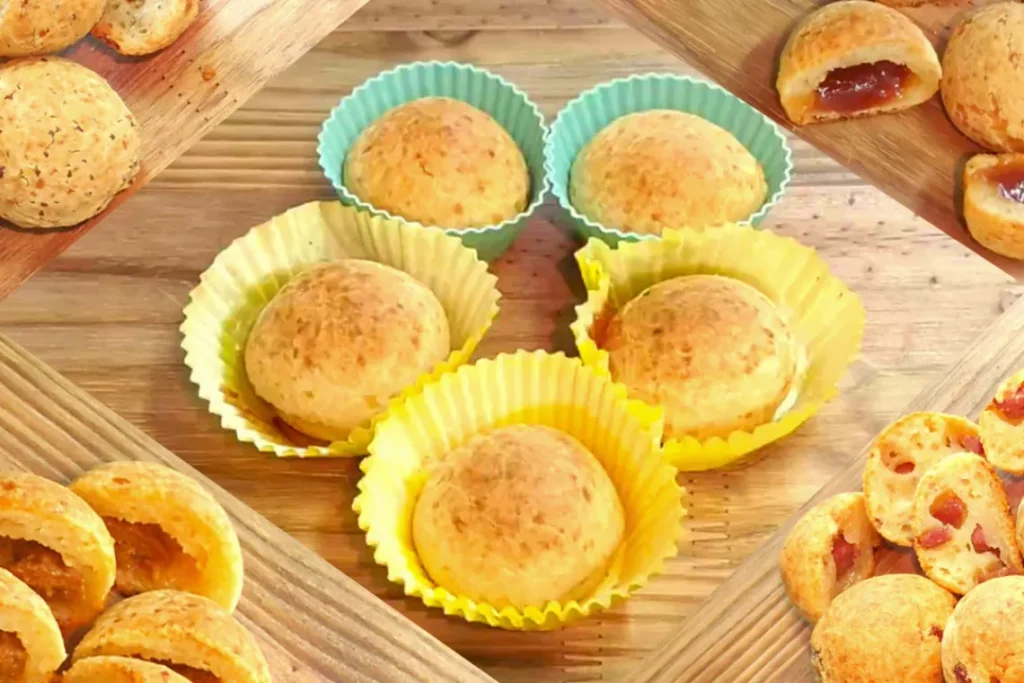 Receita de Pão de Queijo 7 sabores