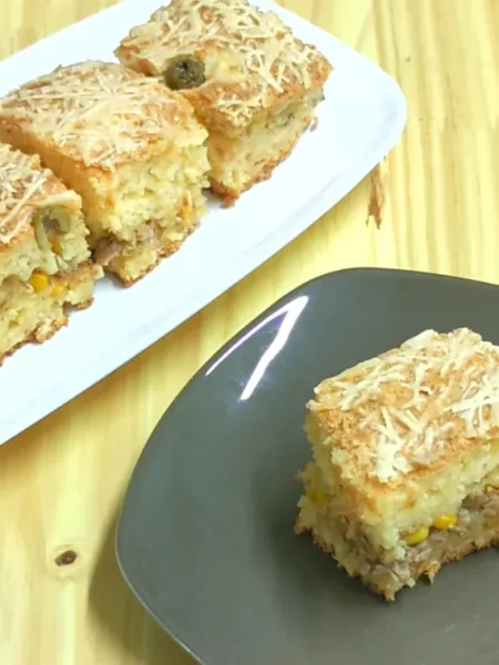 Torta Salgada de Liquidificador