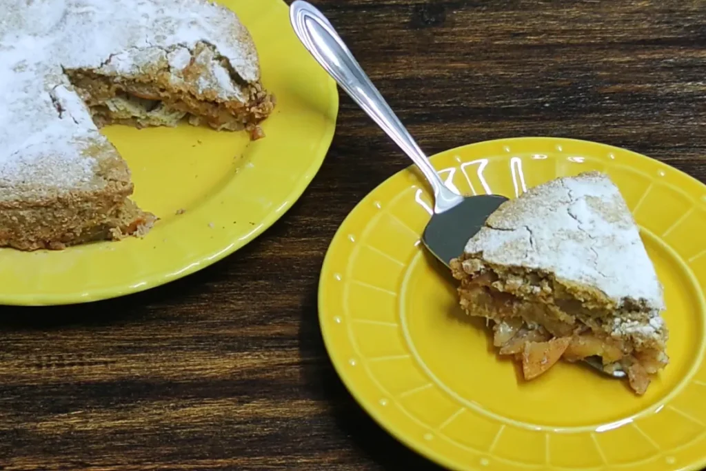 Torta de Maçã Sem Trigo
