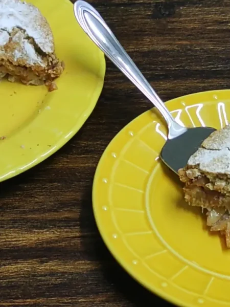 Torta de Maçã Sem Trigo