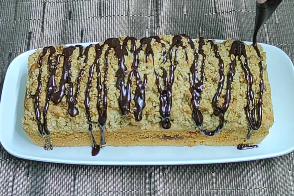Bolo Cuca de Maçã sem Glúten