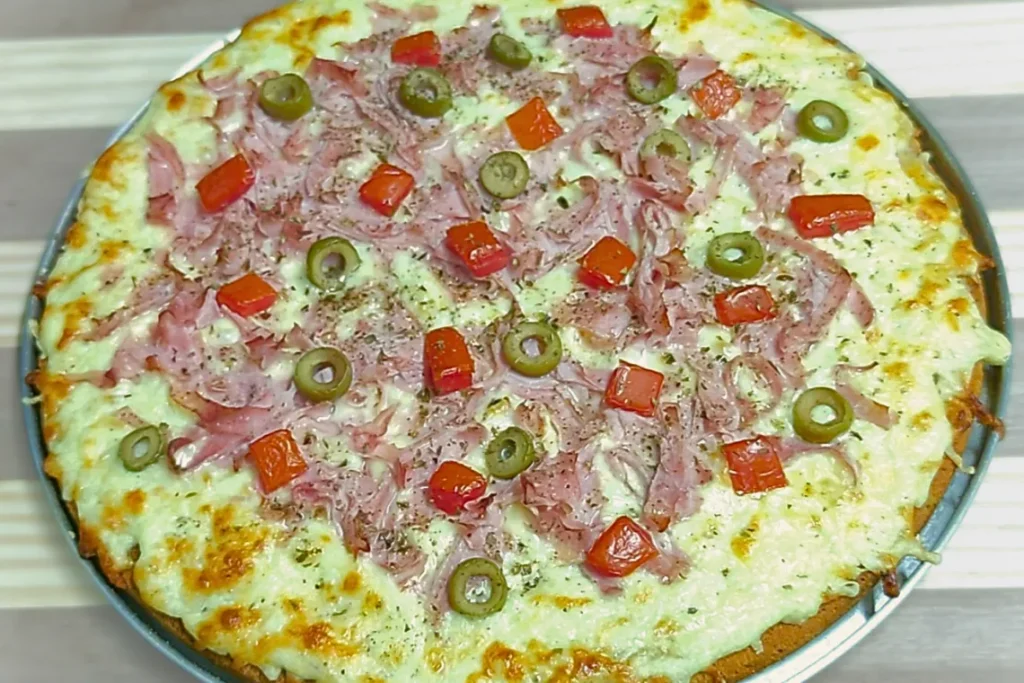 Pizza de Liquidificador Sem Glúten