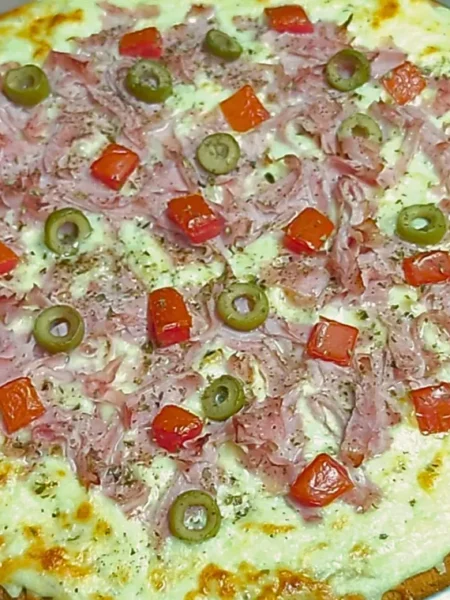 Pizza de Liquidificador Sem Glúten