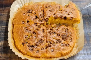 Bolo de Cenoura Assado na Air Fryer – Sem Glúten e Sem Leite