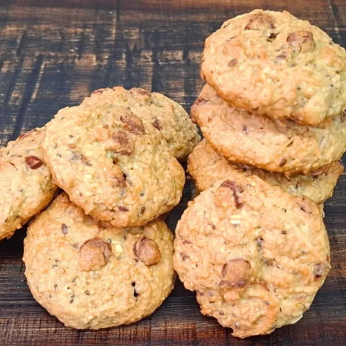 Como Fazer Cookies Sem Glúten e Sem Leite – Cookie Rápido, Nutritivo e Delicioso