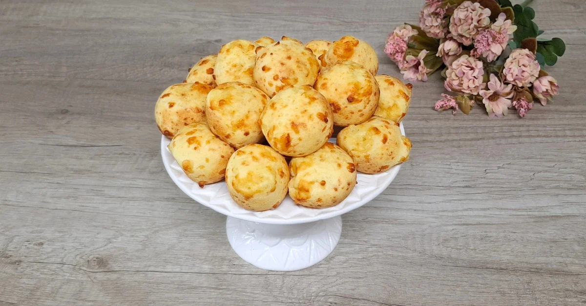 Pão de queijo com batata doce