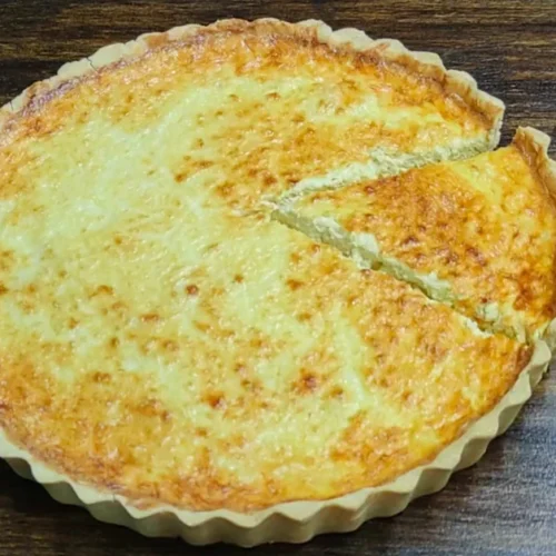 Quiche com farinha sem glúten