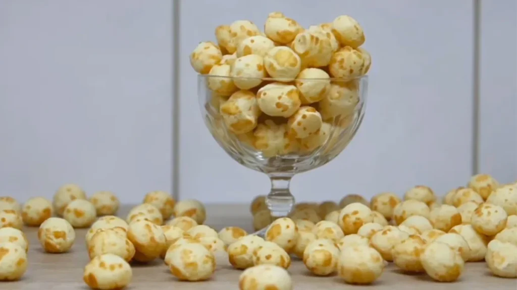 Pão de Queijo Pipoquinha receita