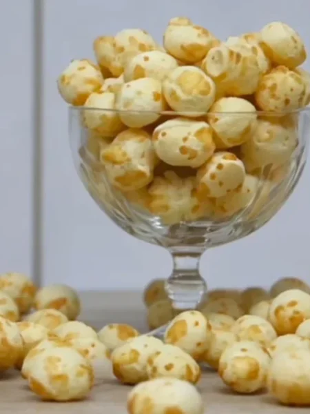 Pão de Queijo Pipoquinha receita