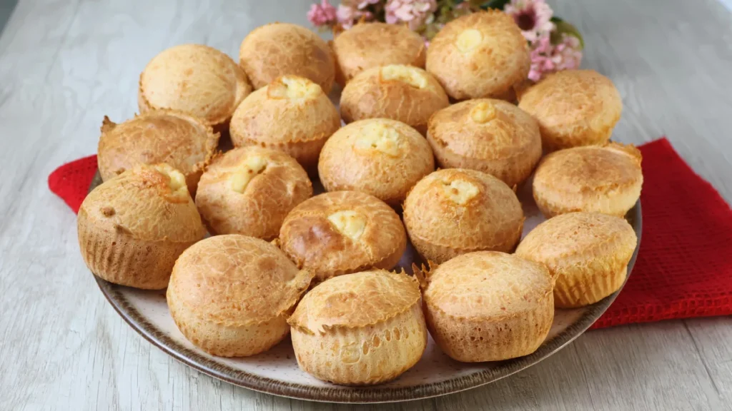Pão de Queijo de Liquidificador Assado em Forminha