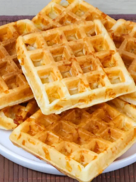 Pão de Queijo na Máquina de Waffle