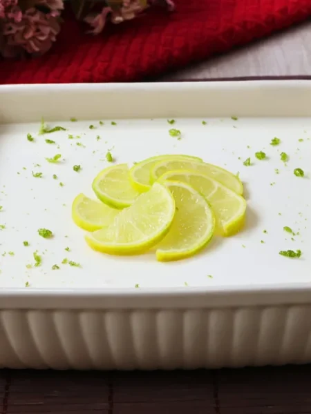 mousse de limão fácil